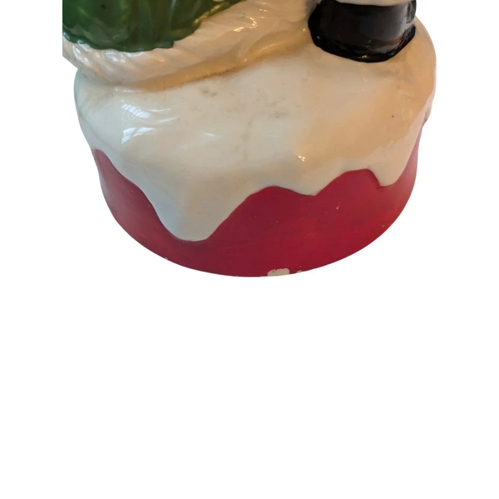 Vintage Mr Mrs Santa Music Box Jingle Bells Dance San Francisco Music Box‎ Co. –